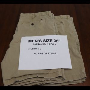 Tommy Khaki Shorts